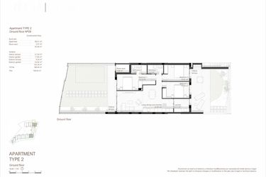 Rzut - Dom na sprzedaż 3 pokoje o powierzchni 103,76 m² - numer 9 w Domy w San Javier - 34403440