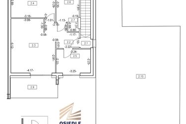 Rzut - Mieszkanie na sprzedaż 3 pokoje o powierzchni 60,07 m² - numer M4 w Osiedle Zygmunta