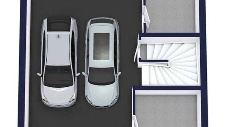 Rzut - Dom na sprzedaż 7 pokoi o powierzchni 256,6 m² - numer C w Art Deco Sadyba