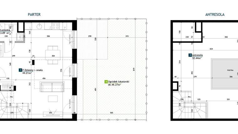 Rzut - Mieszkanie na sprzedaż 1 pokój o powierzchni 79,74 m² - numer BE0001 w Viva Cité