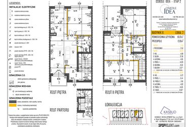Rzut - Mieszkanie na sprzedaż 5 pokoi o powierzchni 110,07 m² - numer 6-L2 w Osiedle Idea etap II