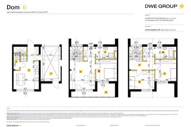 Rzut - Dom na sprzedaż 4 pokoje o powierzchni 125,88 m² - numer 6 w Kuropatwy 32