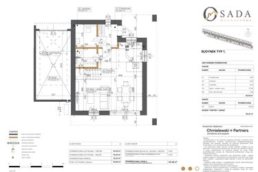 Rzut - Dom na sprzedaż 4 pokoje o powierzchni 125,06 m² - numer II/39 w Osada Magdalenka