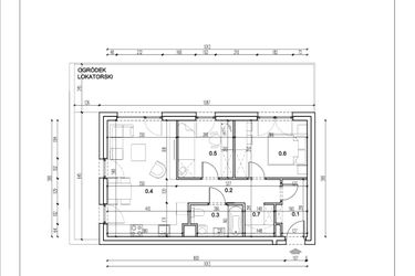 Rzut - Mieszkanie na sprzedaż 3 pokoje o powierzchni 56,62 m² - numer 9 w Łużycka 71