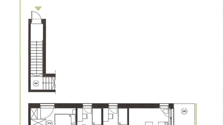 Rzut - Mieszkanie na sprzedaż 4 pokoje o powierzchni 79,37 m² - numer 19_2 w Apartamenty Sielanka
