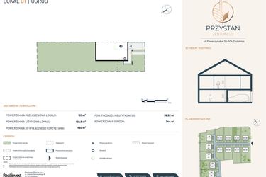 Rzut - Dom na sprzedaż 5 pokoi o powierzchni 157,29 m² - numer D1 w Przystań Złotokłos