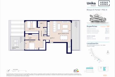 Rzut - Mieszkanie na sprzedaż 2 pokoje o powierzchni 123,23 m² - numer A11-011 w Unika I