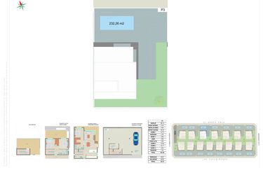 Rzut - Dom na sprzedaż 3 pokoje o powierzchni 232,26 m² - numer 3 w Dom w Pilar de la Horadada - 79845964