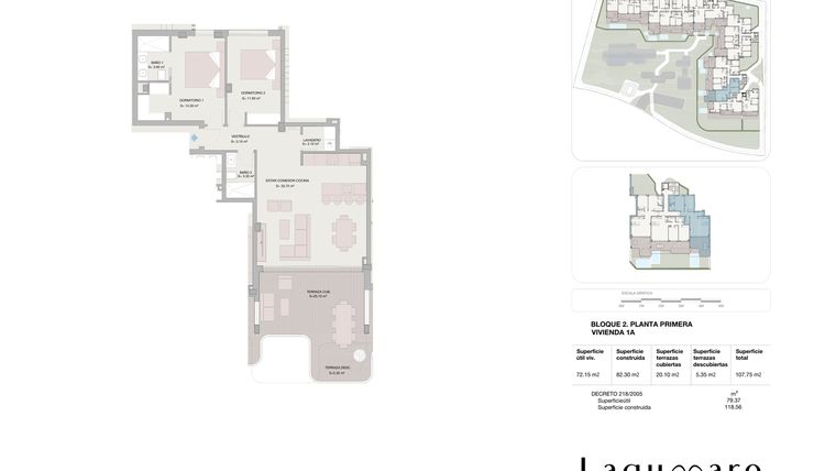 Rzut - Mieszkanie na sprzedaż 2 pokoje o powierzchni 93,12 m² - numer 9_21A w Lagumare41