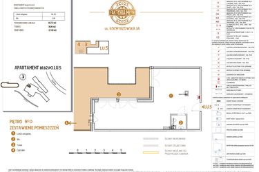 Rzut - Lokal użytkowy na sprzedaż 4 pokoje o powierzchni 56,72 m² - numer B1.B2.P0.LU.5 w Faktoria Młyn