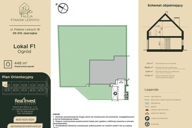 Rzut - Dom na sprzedaż 5 pokoi o powierzchni 175,47 m² - numer F1 w Aleja Ptaków Leśnych
