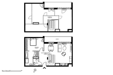Rzut - Mieszkanie na sprzedaż 4 pokoje o powierzchni 142,16 m² - numer 606 w Chronos