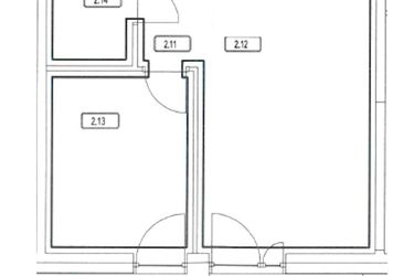 Rzut - Mieszkanie na sprzedaż 2 pokoje o powierzchni 38,79 m² - numer M-A27 w Wzgórze Wielickie
