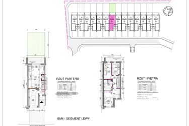 Rzut - Dom na sprzedaż 4 pokoje o powierzchni 119 m² - numer m7 w Zielony Zakątek etap 2