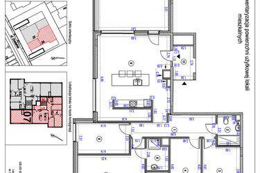 Rzut - Mieszkanie na sprzedaż 5 pokoi o powierzchni 115,34 m² - numer A7 w Vilanovia Park