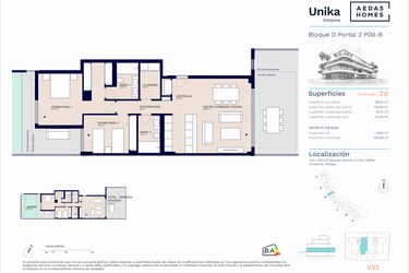 Rzut - Mieszkanie na sprzedaż 2 pokoje o powierzchni 129,76 m² - numer A11-038 w Unika I