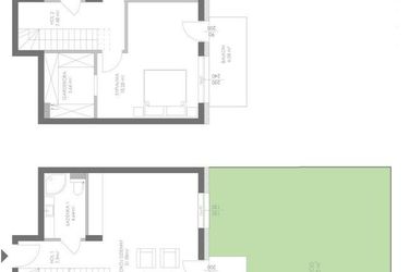 Rzut - Mieszkanie na sprzedaż 4 pokoje o powierzchni 100,64 m² - numer M2 w SiemaNovi