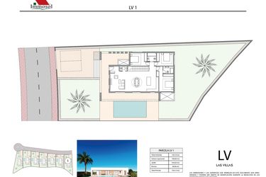Rzut - Dom na sprzedaż 3 pokoje o powierzchni 144,1 m² - numer 3 w Las Villas