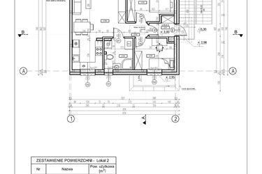 Rzut - Mieszkanie na sprzedaż 3 pokoje o powierzchni 50,36 m² - numer 7A w Słoneczny Nowy Otok - Malownicza III