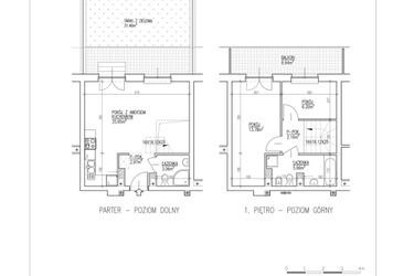 Rzut - Mieszkanie na sprzedaż 3 pokoje o powierzchni 60,08 m² - numer 30 w Północna 26