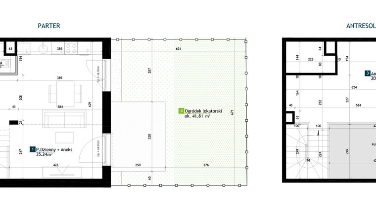 Rzut - Mieszkanie na sprzedaż 1 pokój o powierzchni 58,16 m² - numer BH0002 w Viva Cité