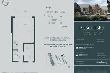 Rzut - Dom na sprzedaż 4 pokoje o powierzchni 142,95 m² - numer 2.B w Kościeliska