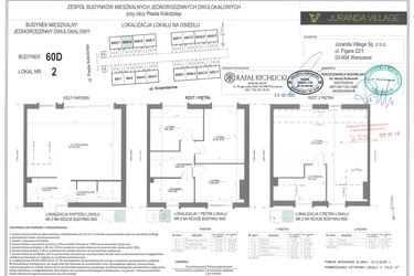 Rzut - Mieszkanie na sprzedaż 5 pokoi o powierzchni 112,21 m² - numer N1 w Juranda Village etap II