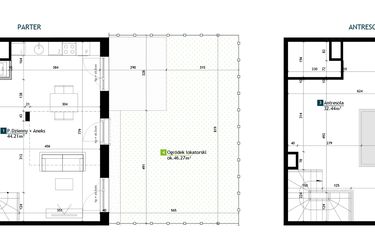 Rzut - Mieszkanie na sprzedaż 1 pokój o powierzchni 79,74 m² - numer BE0001 w Viva Cité