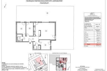 Rzut - Mieszkanie na sprzedaż 4 pokoje o powierzchni 96,13 m² - numer A2 w Vilanovia Park