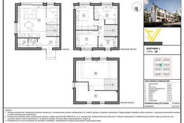 Rzut - Mieszkanie na sprzedaż 5 pokoi o powierzchni 111,43 m² - numer J2 w Juranda Village etap II