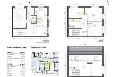 Rzut - Dom na sprzedaż 5 pokoi o powierzchni 138,22 m² - numer b15.L1 w Ogrody Wojszyce
