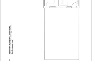 Rzut - Mieszkanie na sprzedaż 2 pokoje o powierzchni 42,37 m² - numer 19/6 w Osiedle Versus etap II