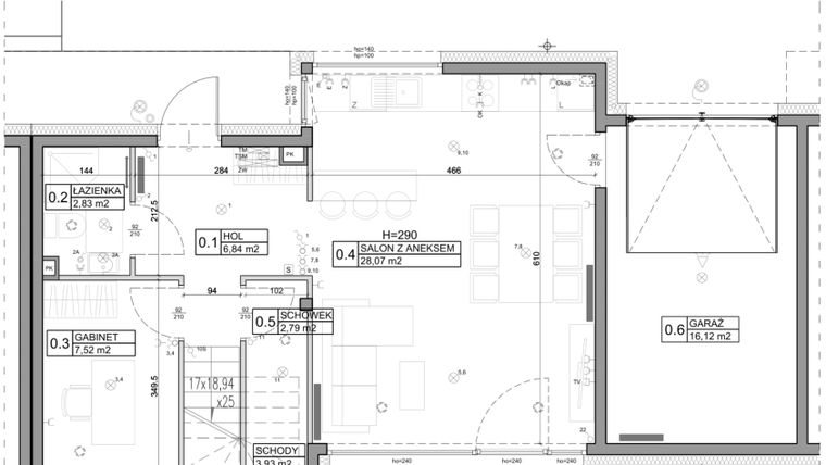 Rzut - Dom na sprzedaż 5 pokoi o powierzchni 127,78 m² - numer 11 w Miasto Ogród 4