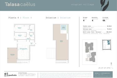 Rzut - Mieszkanie na sprzedaż 2 pokoje o powierzchni 66,68 m² - numer B4-4A w Talasa Caleus II