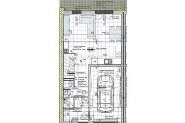 Rzut - Dom na sprzedaż 4 pokoje o powierzchni 134,55 m² - numer C7 w Osiedle Szatonia etap III