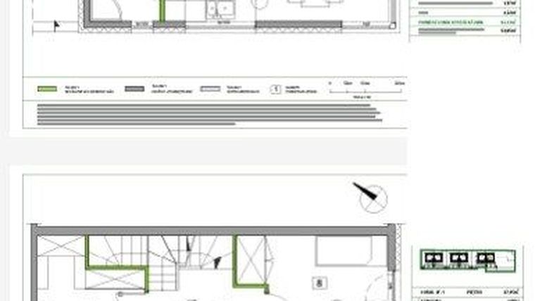 Rzut - Dom na sprzedaż 4 pokoje o powierzchni 92,32 m² - numer 2F.1 w Wawer Park II