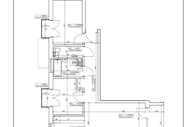 Rzut - Mieszkanie na sprzedaż 3 pokoje o powierzchni 57,91 m² - numer 3 w Bydgoska 19