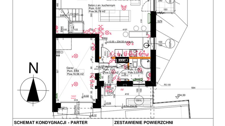 Rzut - Dom na sprzedaż 6 pokoi o powierzchni 156,09 m² - numer G w Domy Klimatyczna