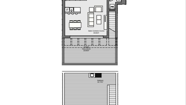 Rzut - Mieszkanie na sprzedaż 4 pokoje o powierzchni 132,27 m² - numer P4-AB w Pacaraima