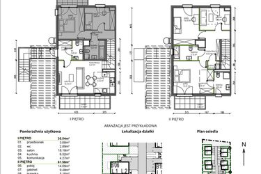 Rzut - Mieszkanie na sprzedaż 4 pokoje o powierzchni 92,85 m² - numer B05.L2 w Rokokowa Vita