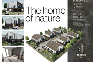 Rzut - Dom na sprzedaż 5 pokoi o powierzchni 133,03 m² - numer 8.3A w Plażowa Park Głowno