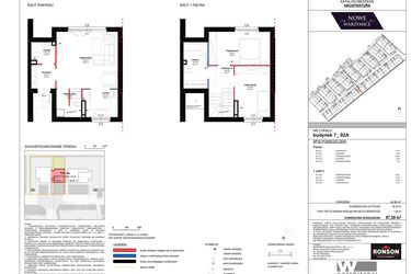 Rzut - Dom na sprzedaż 3 pokoje o powierzchni 67,39 m² - numer 7_02A w Nowe Warzymice 5