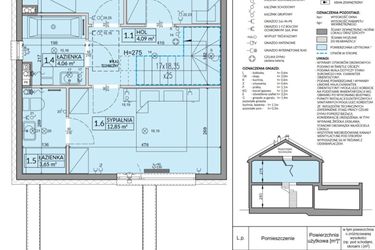 Rzut - Dom na sprzedaż 5 pokoi o powierzchni 114,25 m² - numer 175A w Arkady Walendów etap 3 i 4