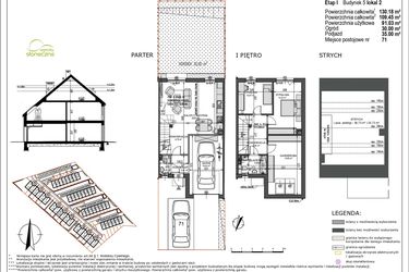 Rzut - Mieszkanie na sprzedaż 4 pokoje o powierzchni 109,45 m² - numer B5/L2 w Słoneczne Ogrody