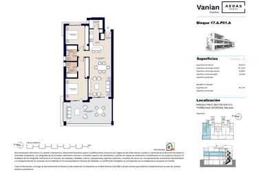 Rzut - Mieszkanie na sprzedaż 2 pokoje o powierzchni 130,6 m² - numer 4 w Vanian Gardens