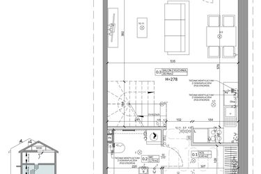 Rzut - Dom na sprzedaż 4 pokoje o powierzchni 79,04 m² - numer 18B w Osiedle Słoneczne etap II