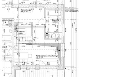 Rzut - Mieszkanie na sprzedaż 3 pokoje o powierzchni 78,75 m² - numer P9 w Osiedle Stara Cegielnia etap VII