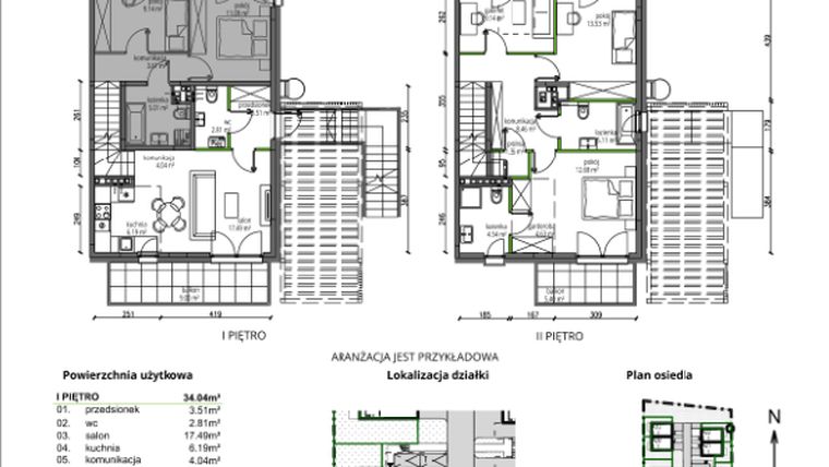 Rzut - Mieszkanie na sprzedaż 4 pokoje o powierzchni 92,77 m² - numer B06.L2 w Rokokowa Vita