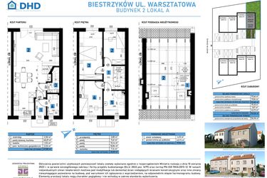 Rzut - Dom na sprzedaż 4 pokoje o powierzchni 145,26 m² - numer 2A w Domy w Biestrzykowie