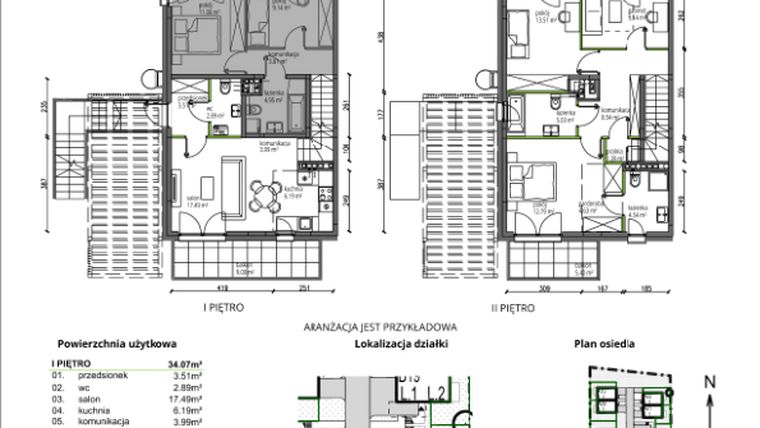 Rzut - Mieszkanie na sprzedaż 4 pokoje o powierzchni 92,85 m² - numer B18.L2 w Rokokowa Vita